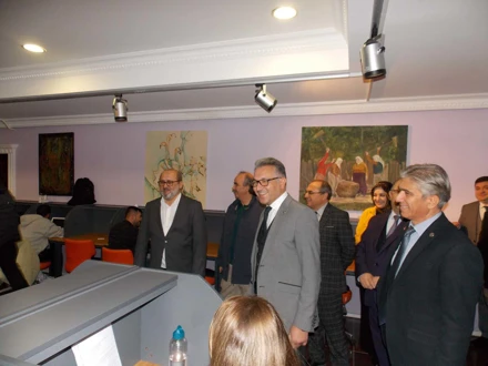 Şehit Hüseyin Yavuz Kütüphanesi, Okuma Salonu, Konferans Salonu ve Psikoloji Laboratuvarı açılışları